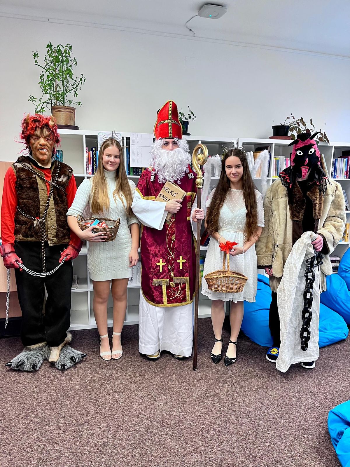 Mikulášská nadílka na našem gymnáziu